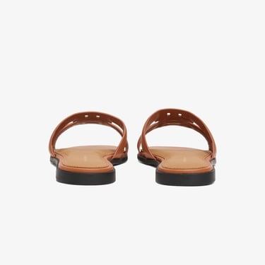  Tommy Hilfiger Logo Strap Kadın Kahverengi Sandalet