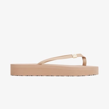  Tommy Hilfiger Elevated Chic Beach Kadın Bej Terlik