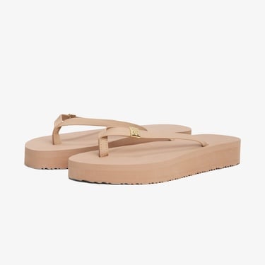  Tommy Hilfiger Elevated Chic Beach Kadın Bej Terlik