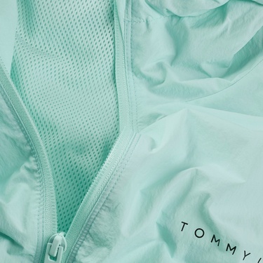  Tommy Jeans Chicago Windbreaker Ext Erkek Yeşil Ceket