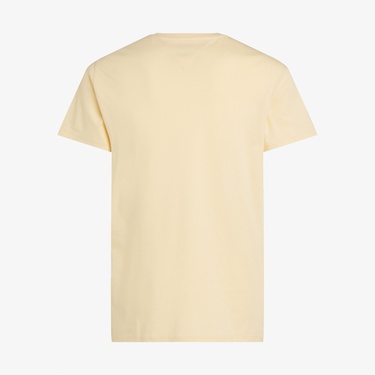  Tommy Jeans Slim Bubble Print Ext Erkek Sarı T-Shirt