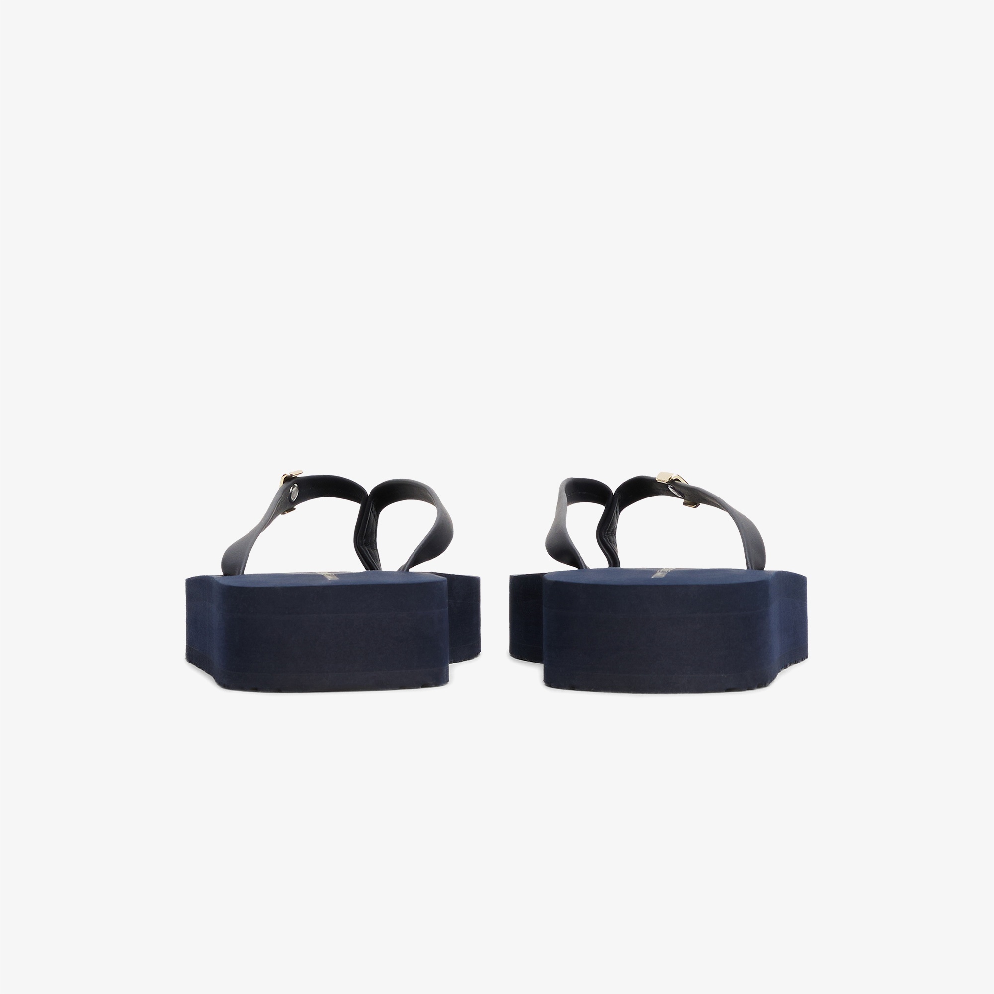 Tommy Hilfiger Elevated Chic Beach Kadın Lacivert Terlik