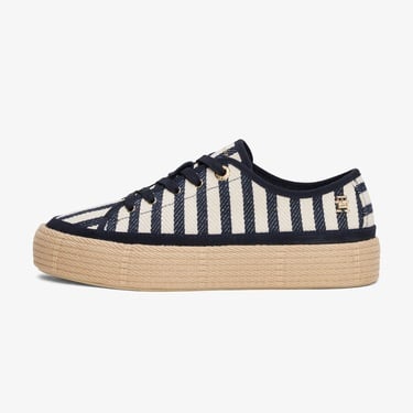  Tommy Hilfiger Vulc Rope Ithaca Kadın Mavi Sneaker
