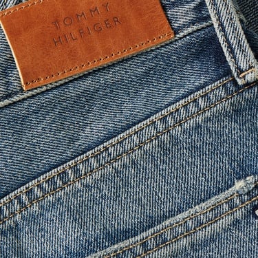  Tommy Hilfiger Mini Flare Kadın Lacivert Şort