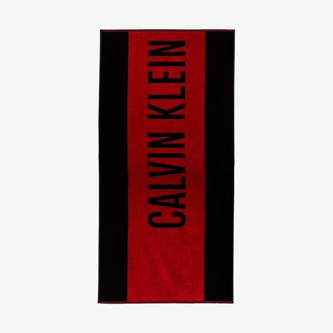  Calvin Klein Towel-Blo Unisex Kırmızı Havlu