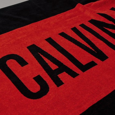  Calvin Klein Towel-Blo Unisex Kırmızı Havlu