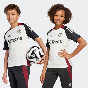  adidas Mufc Tr Jsy Y Çocuk Beyaz T-Shirt