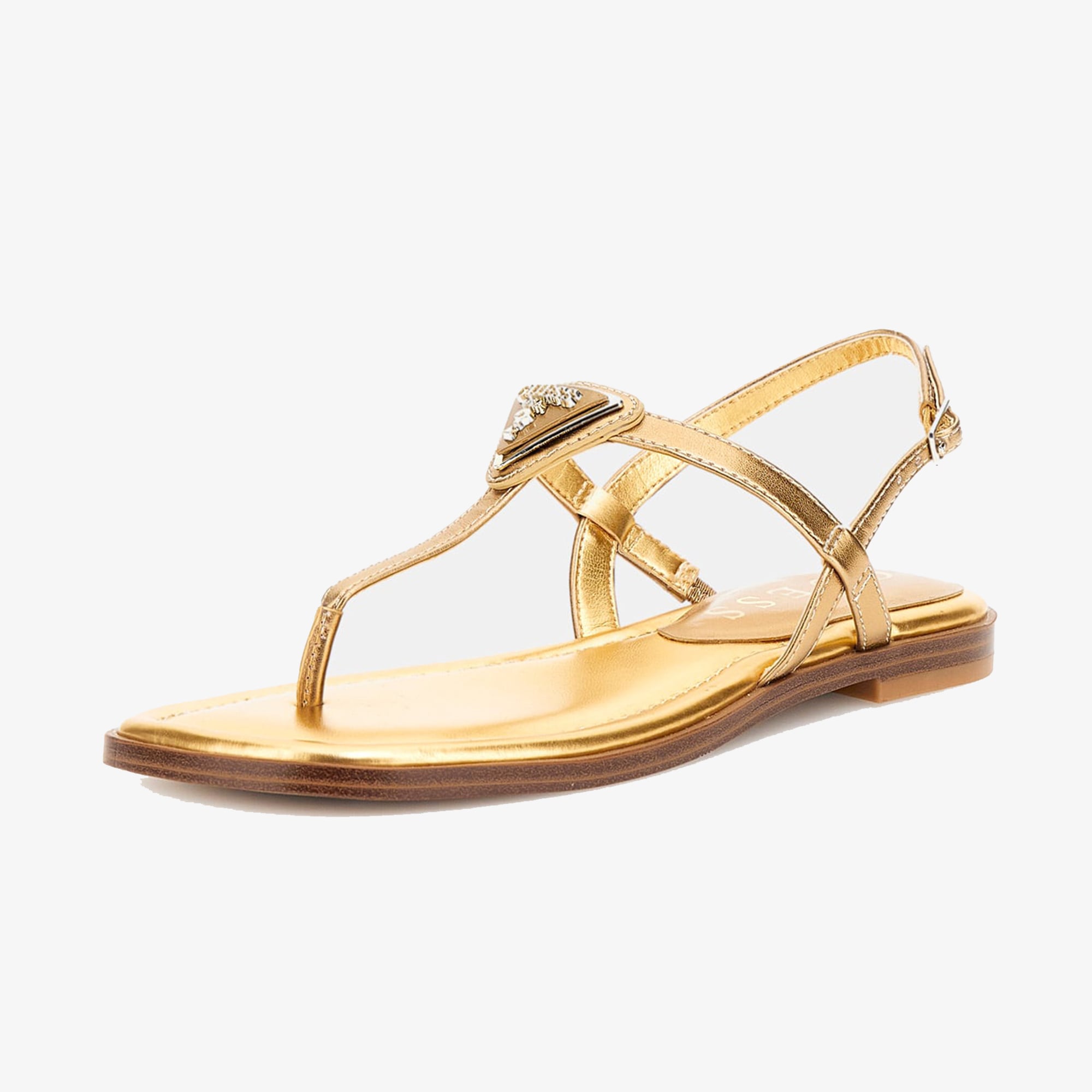 Guess Guess Rainey4  Kadın Kahverengi Topuklu Sandalet Sandalet & Terlik | FashFed Kahverengi - 3. görsel