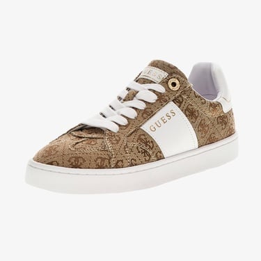  Guess Jrone5  Logo Kadın Kahverengi Sneaker