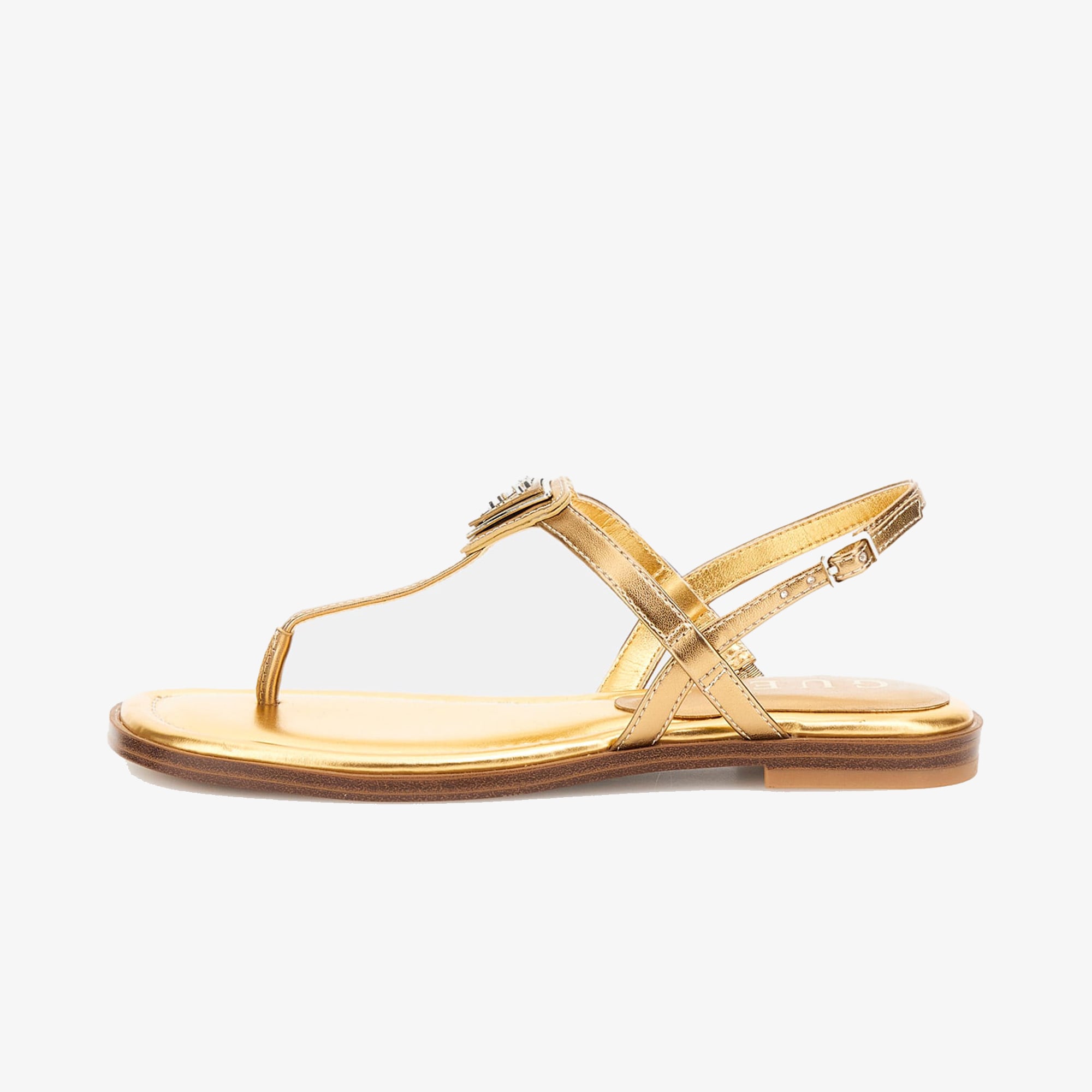 Guess Guess Rainey4  Kadın Kahverengi Topuklu Sandalet Sandalet & Terlik | FashFed Kahverengi - 2. görsel