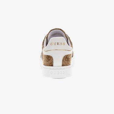  Guess Jrone5  Logo Kadın Kahverengi Sneaker