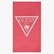 Guess Jacq Palm Triangle L  Unisex Pembe Plaj Havlusu