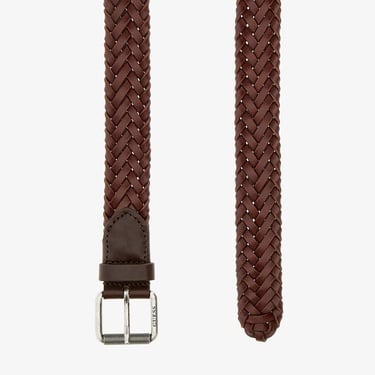  Guess Aveiro Erkek Kahverengi Kemer