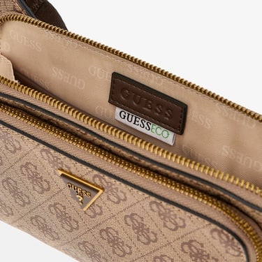  Guess Milano Compact Backp  Erkek Kahverengi Bel Çantası