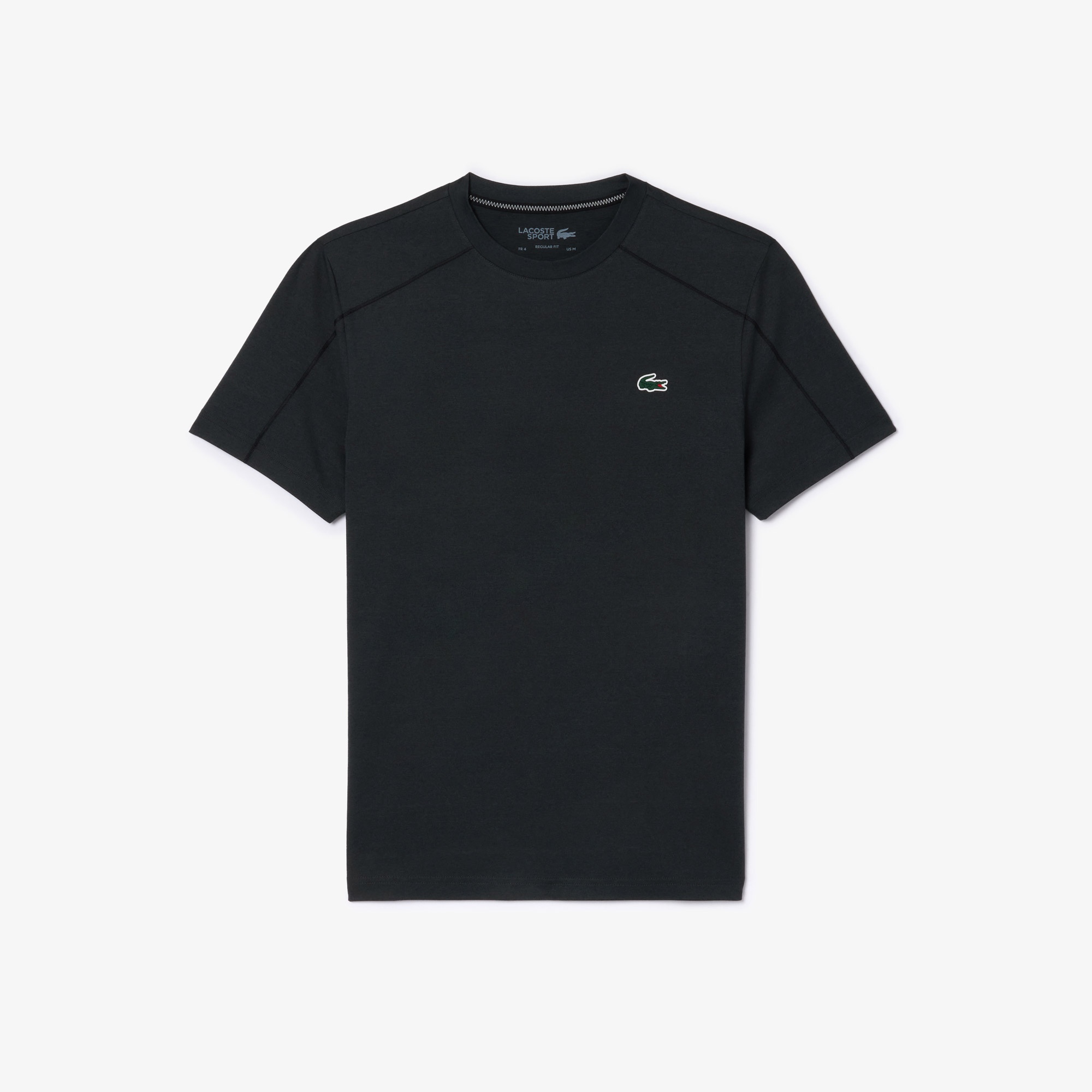 Lacoste Classic Erkek Siyah Tenis T-Shirt