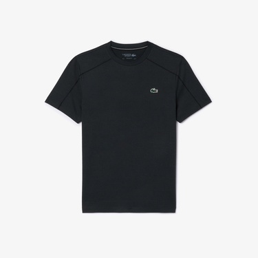  Lacoste Classic Erkek Siyah Tenis T-Shirt