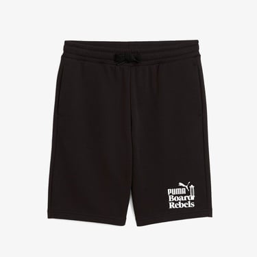  Puma Mid90S Long Çocuk Siyah Şort