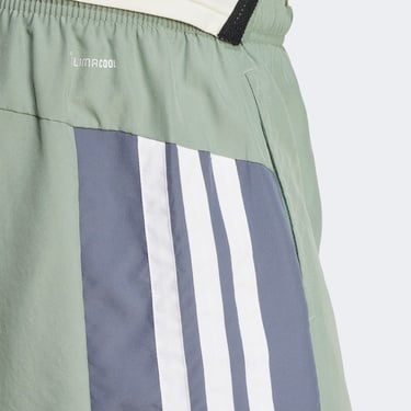  adidas Train Essentials Seasonal Colorblock Erkek Yeşil Antrenman Şort