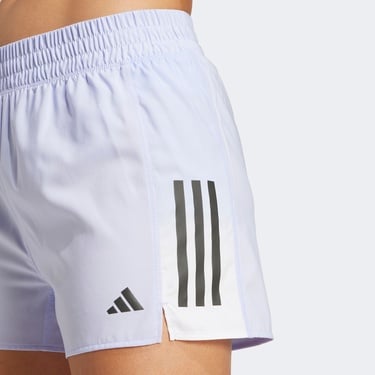  adidas Own The Run Climacool Colorblock Kadın Mor Koşu Şortu