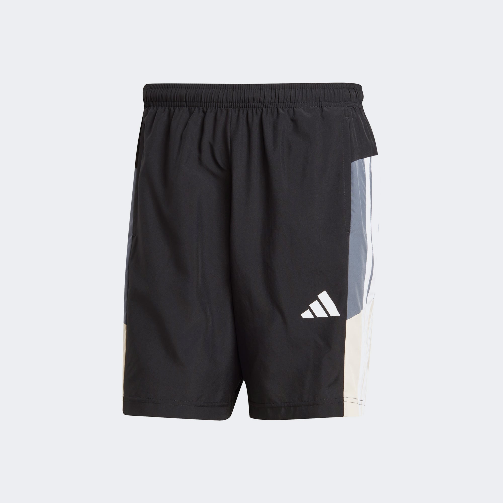 adidas Train Essentials Seasonal Colorblock Erkek Siyah Antrenman Şort