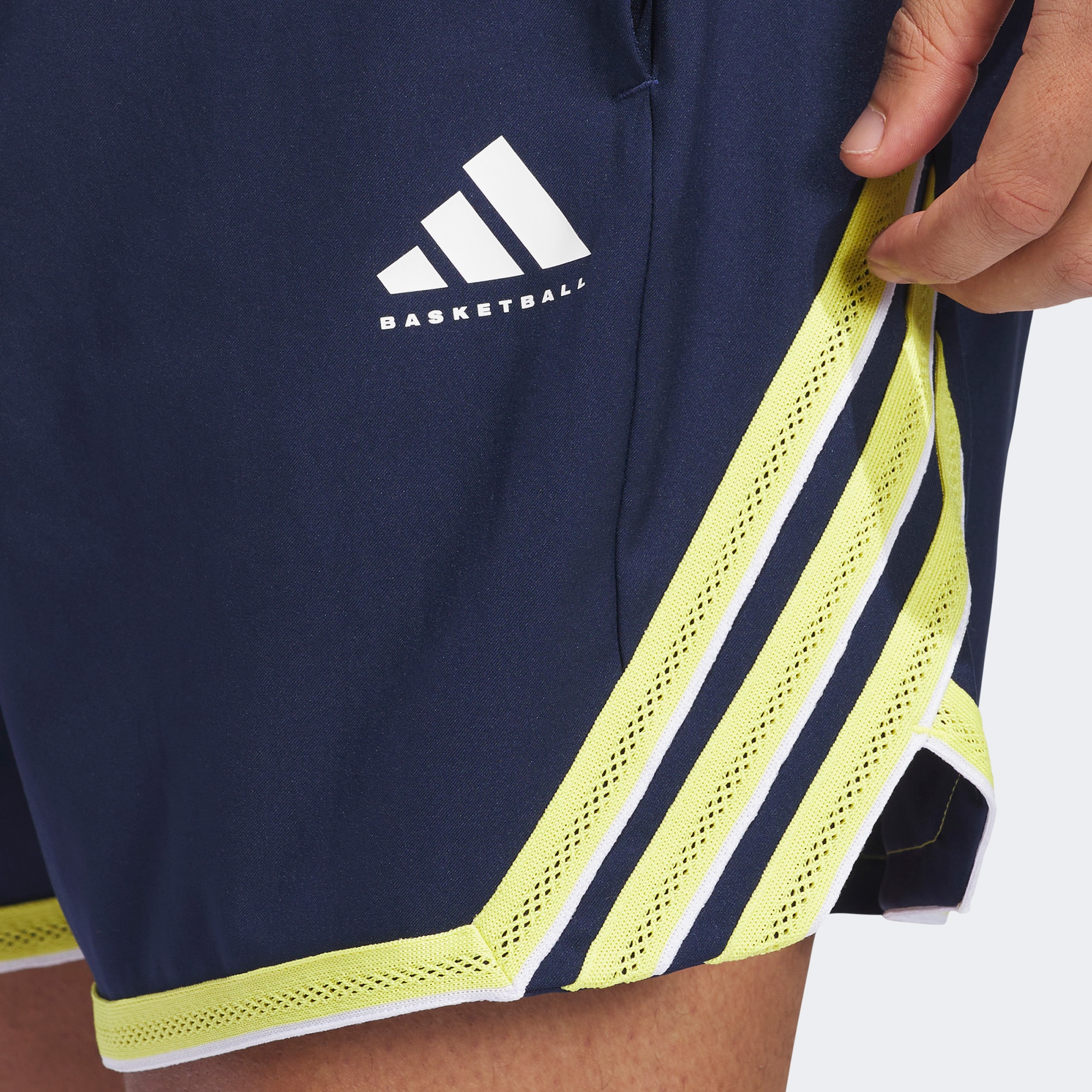 adidas Crazylite Erkek Mavi Basketbol Şortu