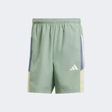  adidas Train Essentials Seasonal Colorblock Erkek Yeşil Antrenman Şort