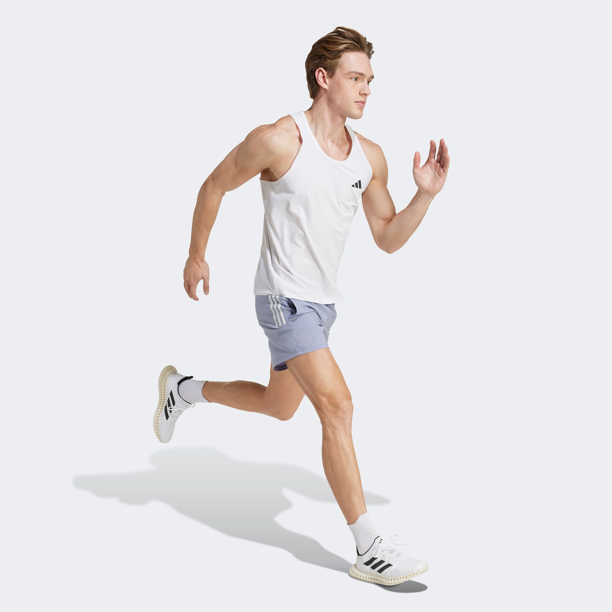 adidas Own The Run Erkek Mor Koşu Şortu