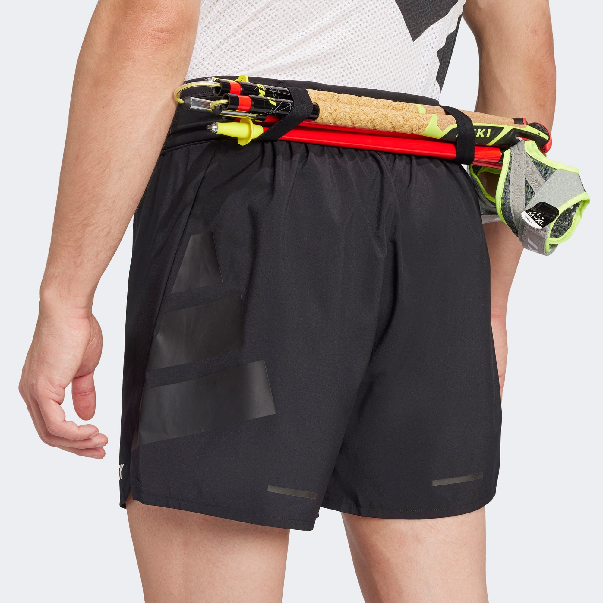 adidas Xperior Erkek Siyah Koşu Şortu