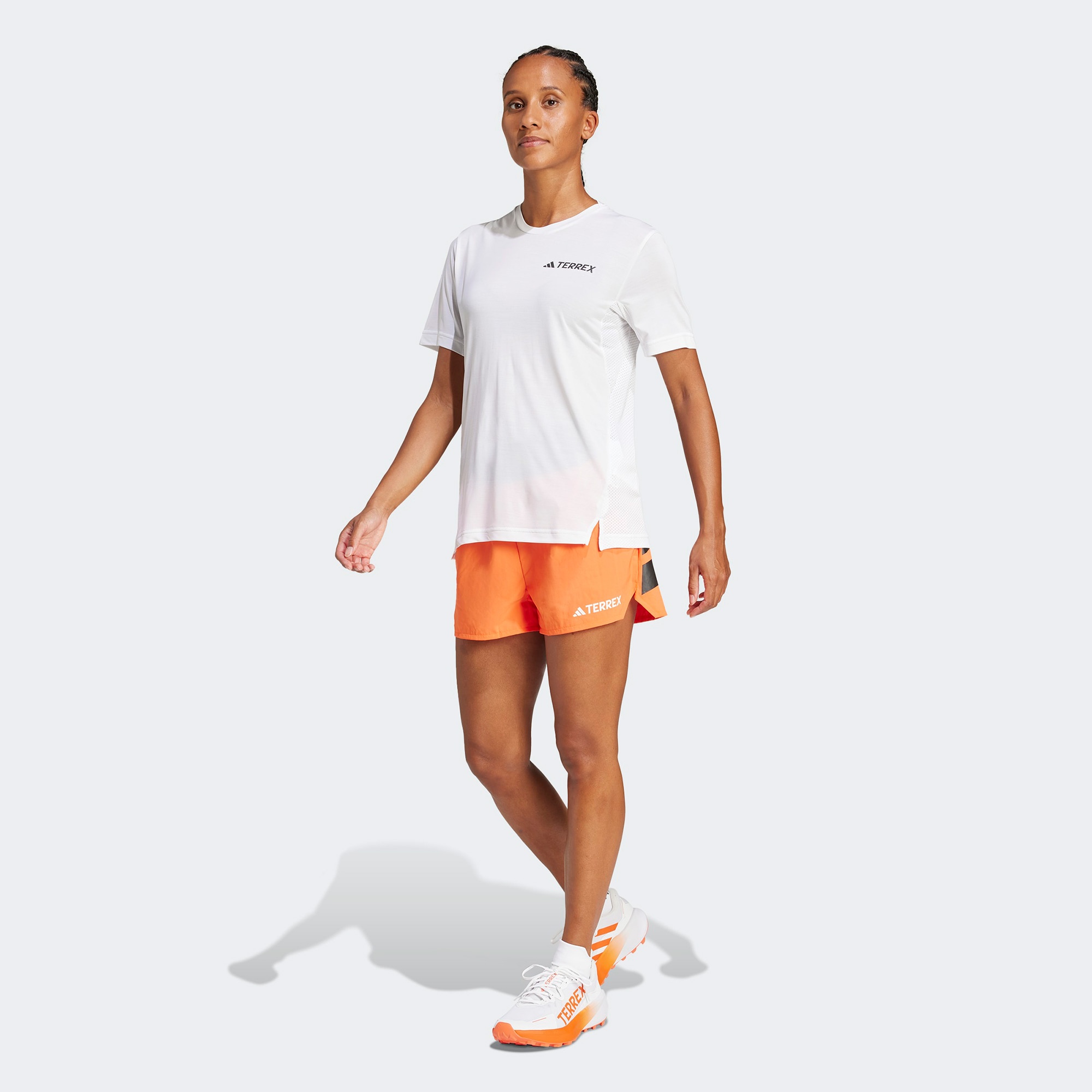 adidas Xperior Kadın Turuncu Koşu Şortu