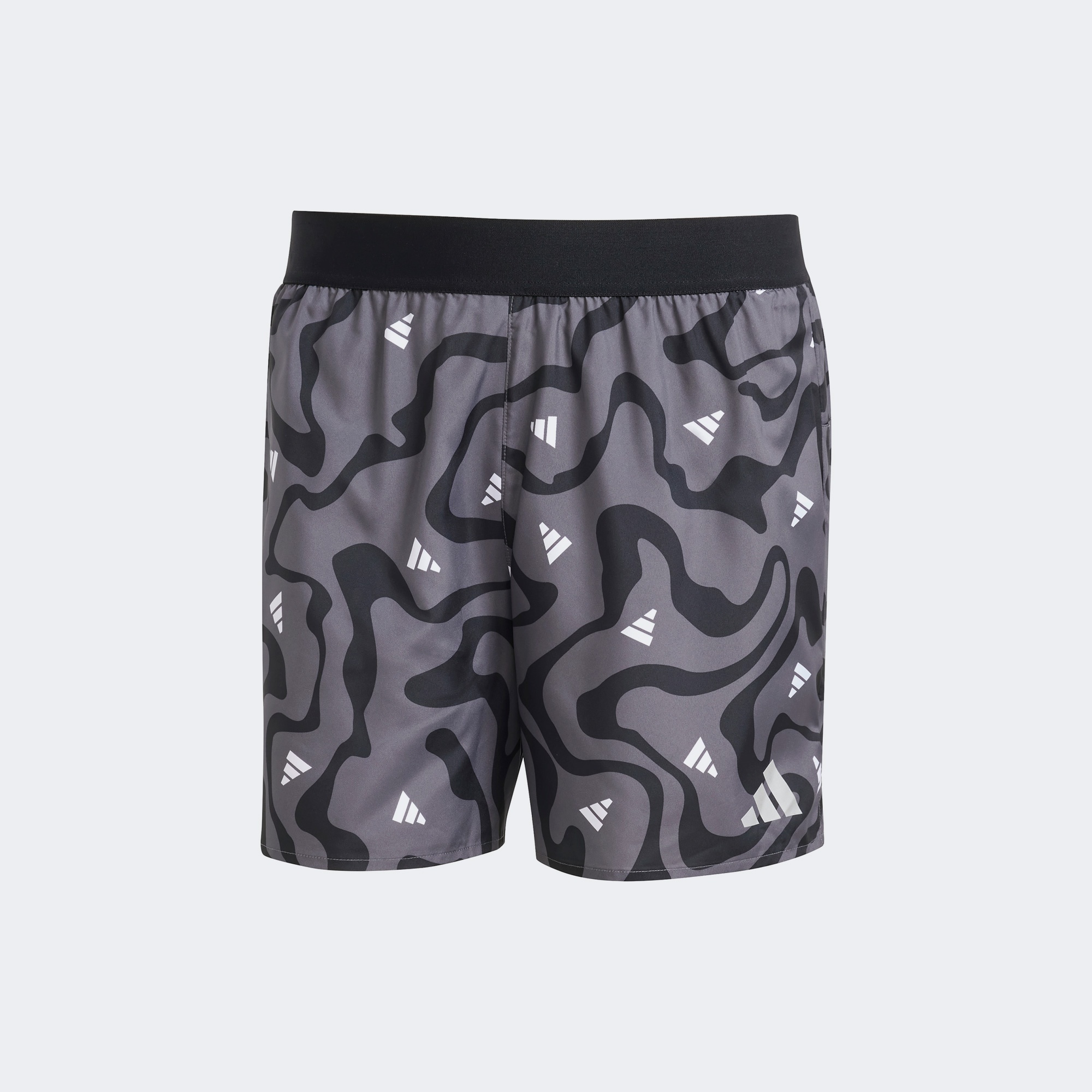 adidas Run It Koşu Brand Love Erkek Siyah Koşu Şortu