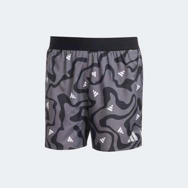  adidas Run It Koşu Brand Love Erkek Siyah Koşu Şortu