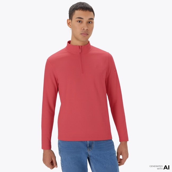  Mc Kinley Amarillo II Çocuk Kırmızı Polar Üst