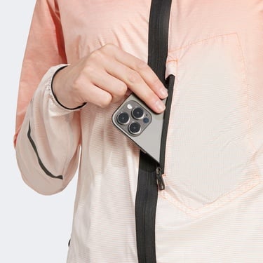  adidas Terrex Xperior Light Windweave Kadın Turuncu Koşu Rüzgarlık