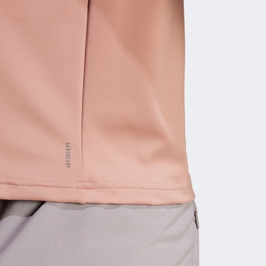  adidas Train Essentials Minimal 1/4 Zip Kadın Pembe Eşofman Üstü