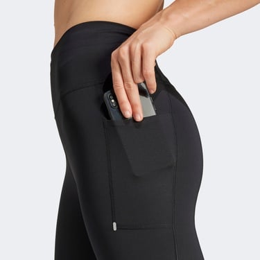  adidas Ultimate7/8 Kadın Siyah Koşu Taytı