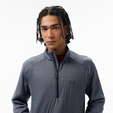  Under Armour Fleece Erkek Gri Outdoor Mont
