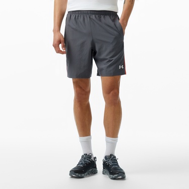  Under Armour Tech Utility Erkek Gri Koşu Şortu