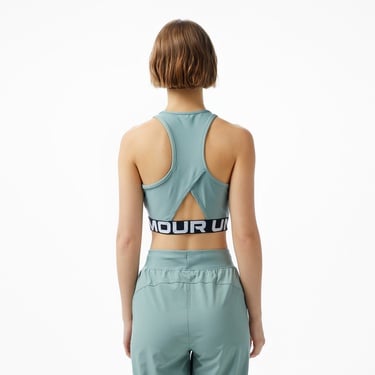  Under Armour HeatGear Rib Kadın Yeşil Bra