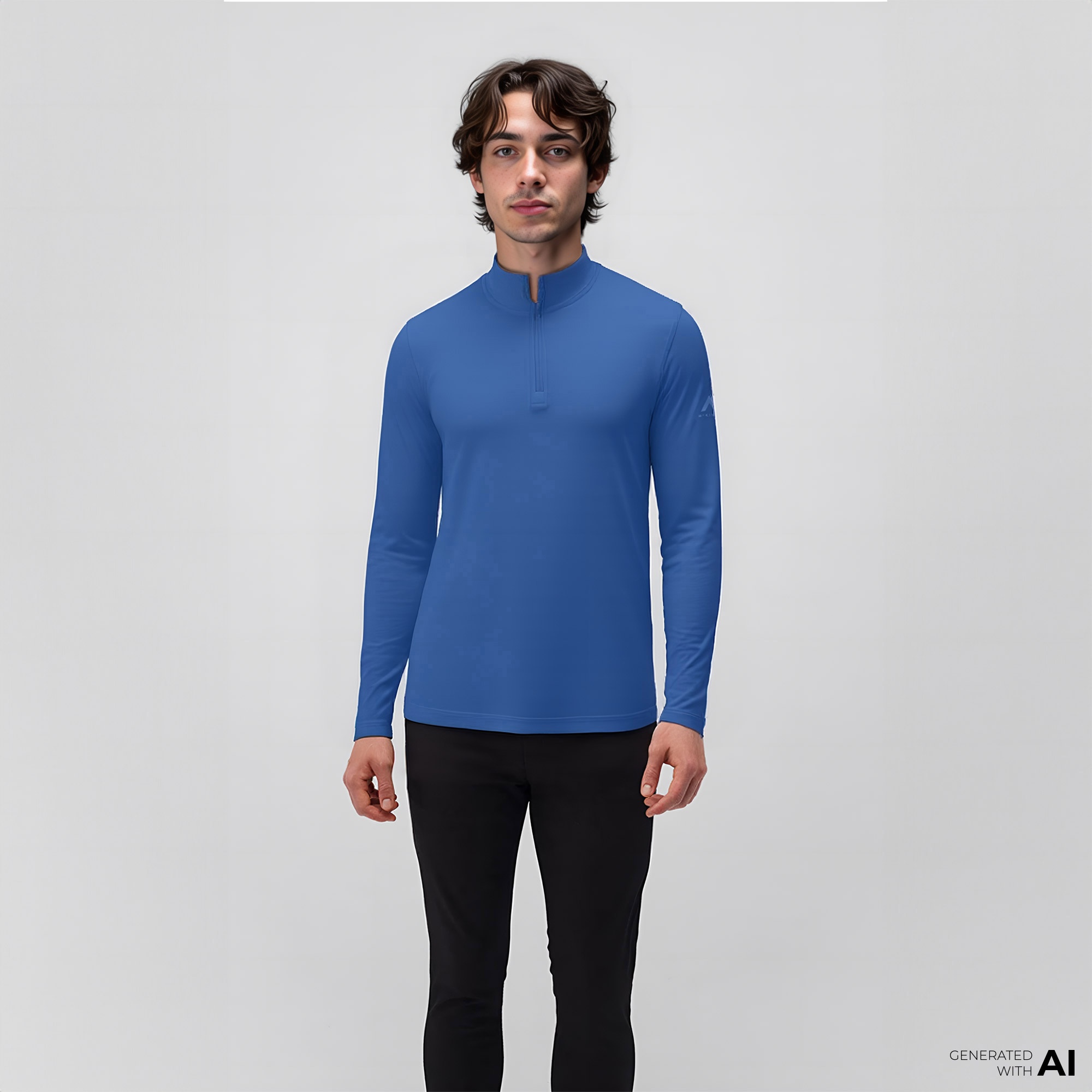 Mc Kinley Amarillo II Çocuk Mavi Polar Üst