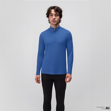  Mc Kinley Amarillo II Çocuk Mavi Polar Üst