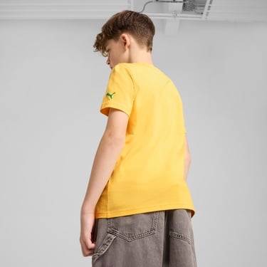  Puma Super Graphic Çocuk Sarı T-Shirt