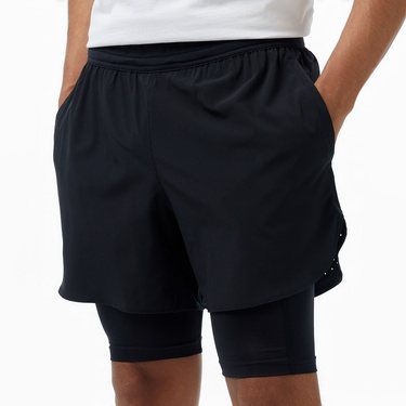  Under Armour Vanish Elite 2in1 Erkek Siyah Antrenman Şortu