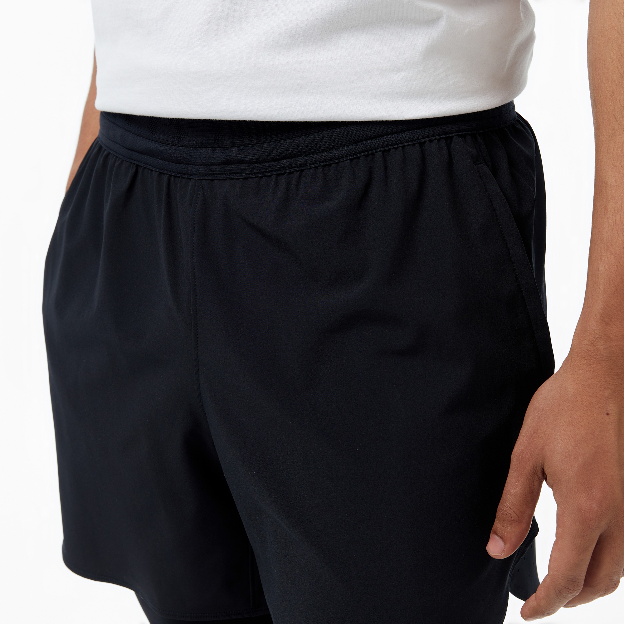 Under Armour Vanish Elite 2in1 Erkek Siyah Antrenman Şortu