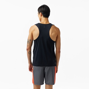  Under Armour Launch Elite Singlet Erkek Siyah Atlet