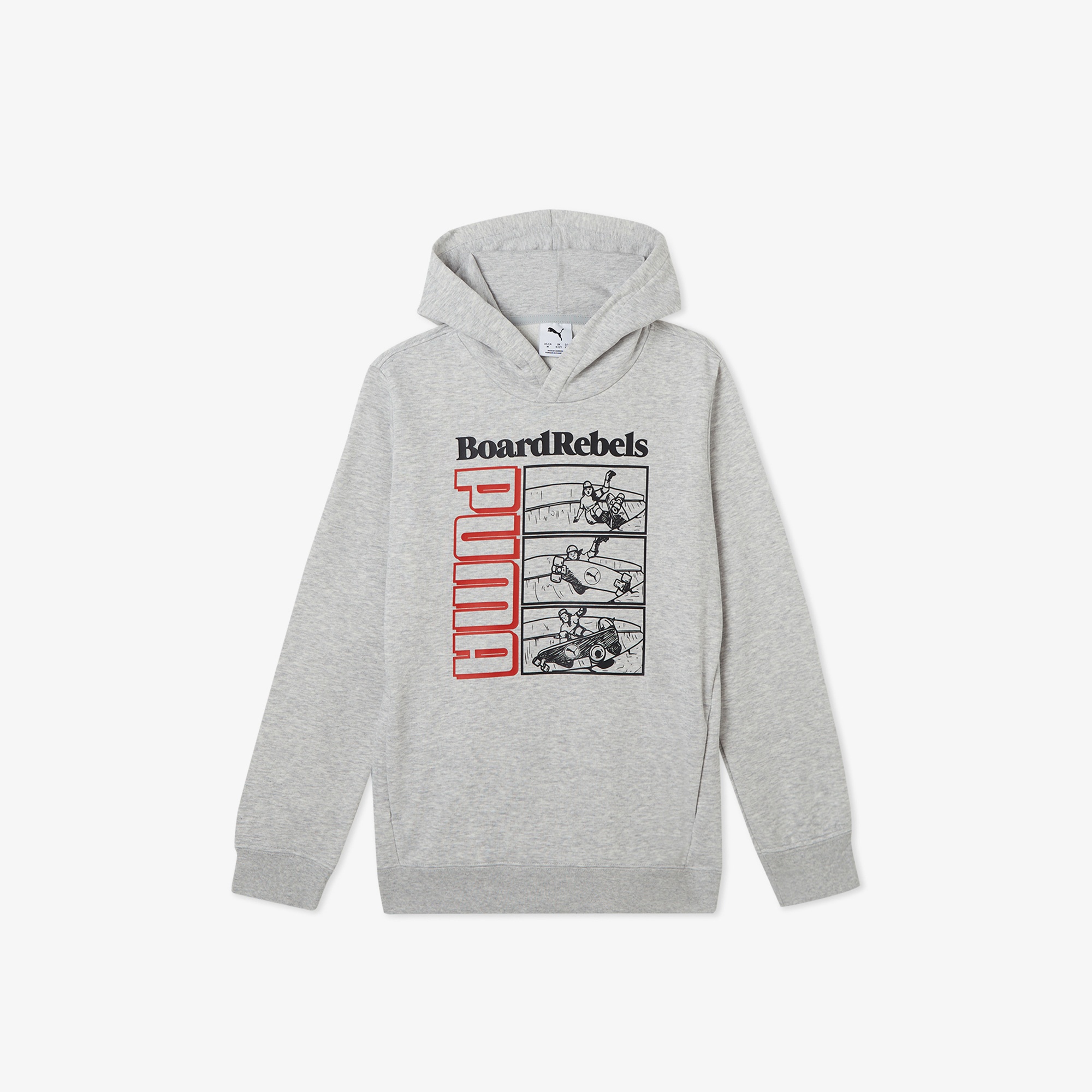 Puma Mid90S Çocuk Gri Sweatshirt