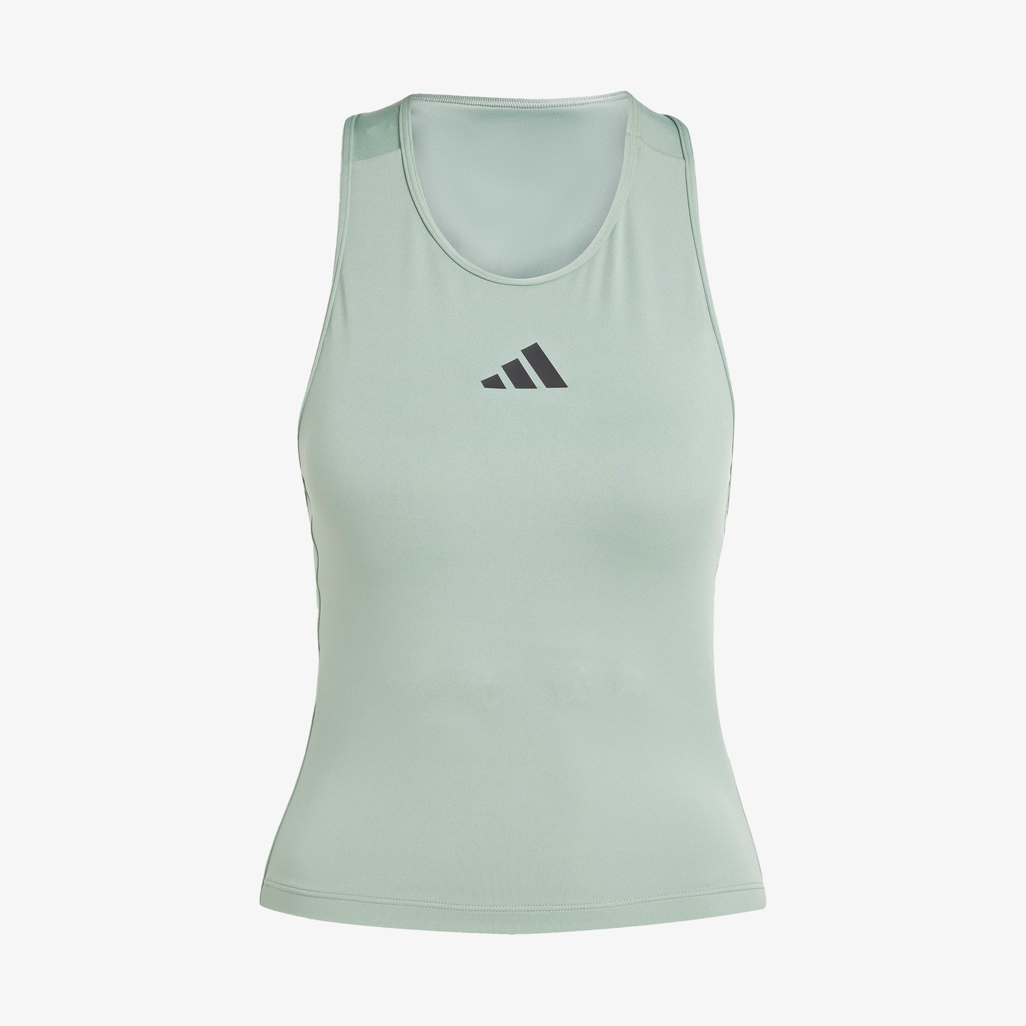 adidas Power 3 Stripes Racerback Kadın Yeşil Atlet