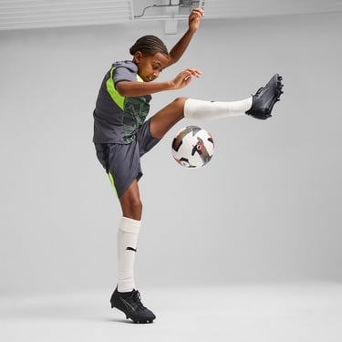  Puma Individualliga Graphic Çocuk Gri Forma