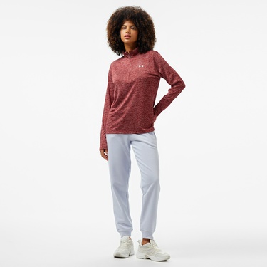  Under Armour Tech Kadın Bordo T-Shirt