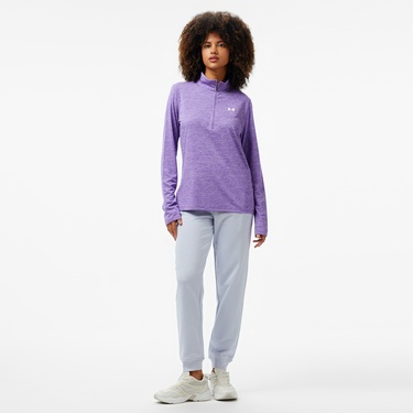  Under Armour Tech Kadın Mor T-Shirt