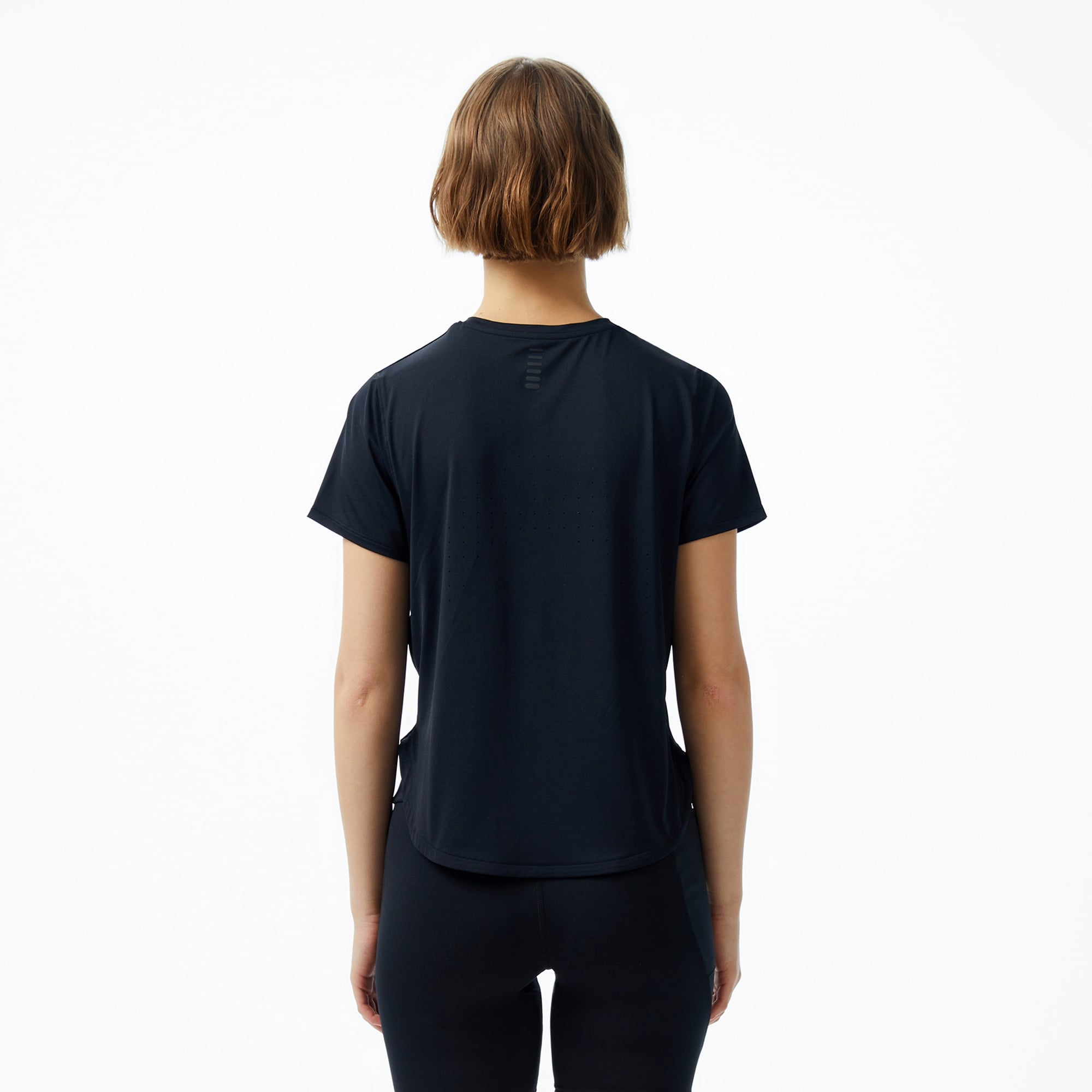 Under Armour Launch Elite Kadın Siyah T-Shirt